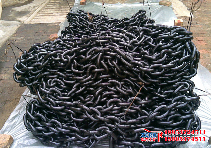 礦用高強(qiáng)度圓環(huán)鏈條，除渣鏈條